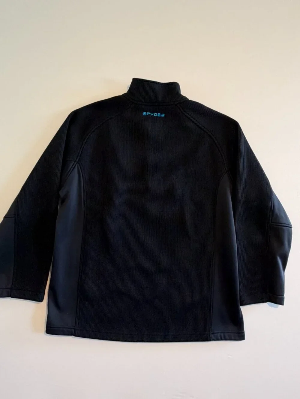 SPYDER Outbound Half Zip Pullover Sweater Jacket Black Large